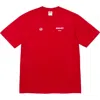 Supreme X Ducati Logo T-shirt 'red'