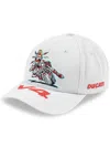 SUPREME X DUCATI SIX-PANEL "WHITE" CAP