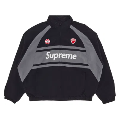 Pre-owned Supreme X Ducati Track Jacket 'black'