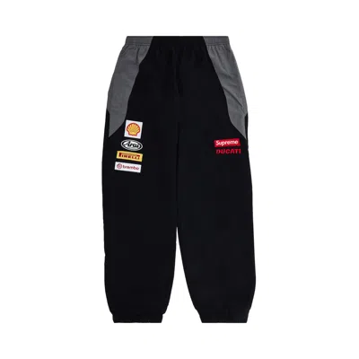 Pre-owned Supreme X Ducati Track Pant 'black'