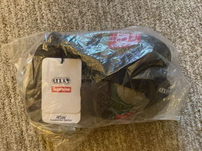 Pre-owned Supreme X Eno Camo Hammock Cheapest Online In Multi