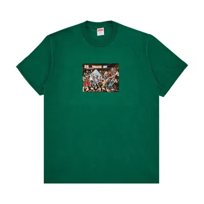 Pre-owned Supreme X Ernie Barnes Tee 'light Pine' | Green | Men's Size L