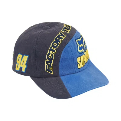 Pre-owned Supreme X Fox Racing 6-panel 'navy' | Blue | Men's Size Onesize