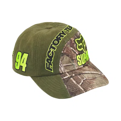 Pre-owned Supreme X Fox Racing 6-panel 'realtree Ap Camo' | Green | Men's Size Onesize