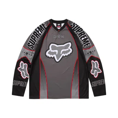 Pre-owned Supreme X Fox Racing Dmx Jersey 'black' | Men's Size M