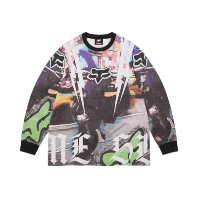 Pre-owned Supreme X Fox Racing Long-sleeve Top 'multicolor' | Multi-color | Men's Size S
