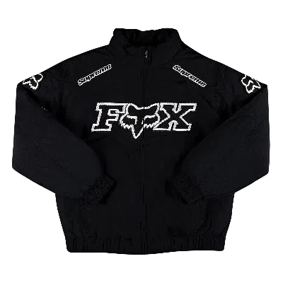 Pre-owned Supreme X Fox Racing Puffy Jacket 'black'