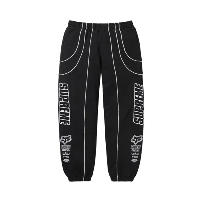 Pre-owned Supreme X Fox Racing Sweatpant 'black' | Men's Size M