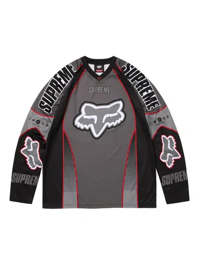 Supreme X Fox Racing® Sweatshirt In Gray