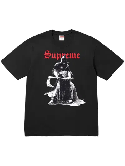 Supreme X Frank Frazetta Destruction "black" T-shirt