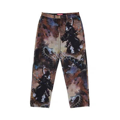 Pre-owned Supreme X Frank Frazetta Loose Fit Jean 'multicolor'