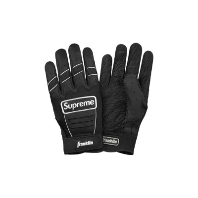 Pre-owned Supreme X Franklin Cfx Pro Batting Gloves 'black'