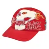Supreme Wfst 6-panel Cap In Red