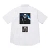Supreme X Ghostface Ss26 S/s Work Shirt 'stripe' In Multi