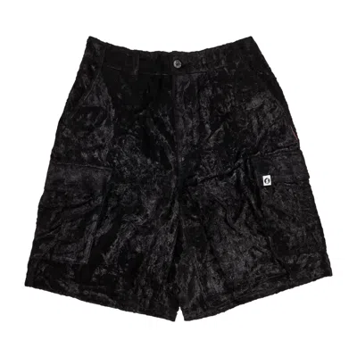 Pre-owned Supreme X Goodenough Crushed Rayon Pile Cargo Short 'black' | Men's Size 32