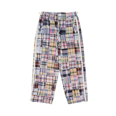 Pre-owned Supreme X Goodenough Patchwork Madras Full Zip Track Pant 'multicolor' | Multi-color | Men's Size L
