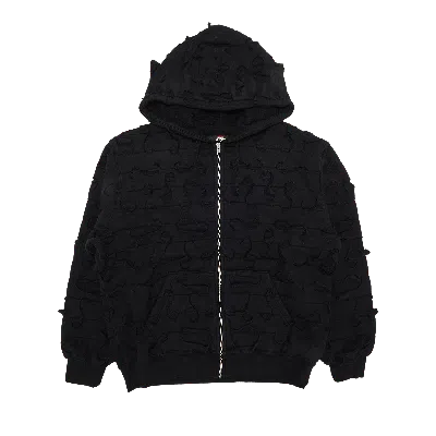 Pre-owned Supreme X Griffin Zip Up Hooded Sweatshirt 'black'