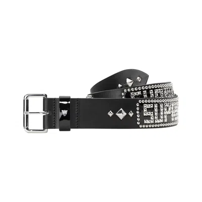 Pre-owned Supreme X Hollywood Trading Company Studded Belt 'black'