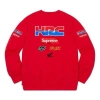 Supreme X Honda Fox Racing Crewneck 'red'