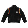Supreme X Hysteric Glamour Velour Track Jacket 'black White'