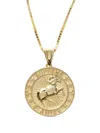 Supreme X Jacob&co Zodiac Aries 14kt Gold Pendant Necklace In 金色