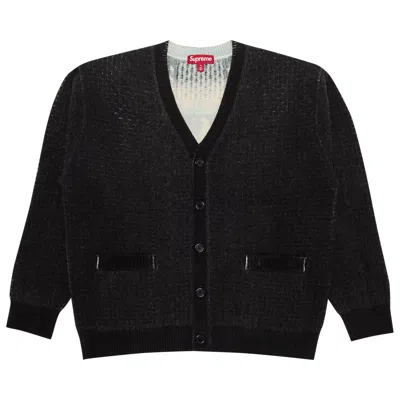 Pre-owned Supreme X Jane's Addiction Cardigan 'black'