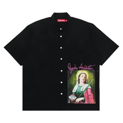 Pre-owned Supreme X Jane's Addiction Short-sleeve Shirt 'black'