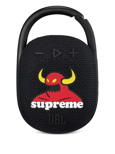 Supreme X Jbl Toy Machine Jbl Clip Speaker In Black