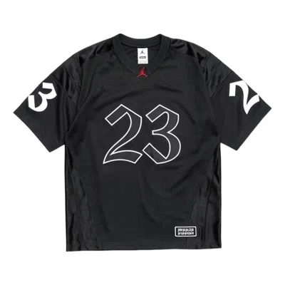 Supreme X Jordan Warm Up Short-sleeve T-shirt In Black