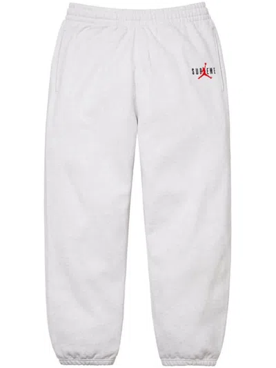 Supreme X Jordan Track Pants In White