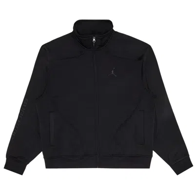 Pre-owned Supreme X Jordan Tricot Track Jacket 'black'