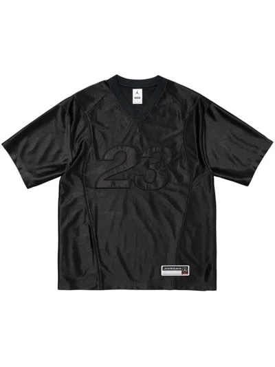 Supreme X Jordan Warm Up Jersey In Black