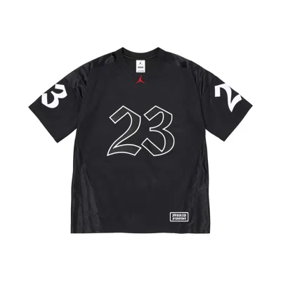 Pre-owned Supreme X Jordan Warm Up Jersey 'black' | Men's Size S
