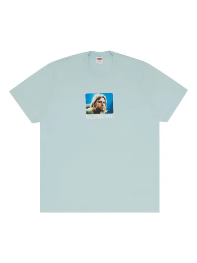 Supreme X Kurt Cobain Photograph-print T-shirt In Green