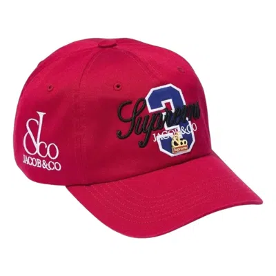 Supreme X La Martina Ss26 6-panel 'red'