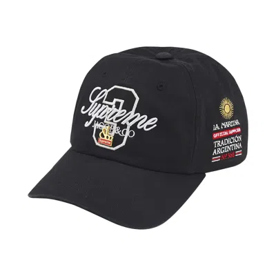 Pre-owned Supreme X La Martina X Jacob & Co 6-panel 'black' | Men's Size Onesize