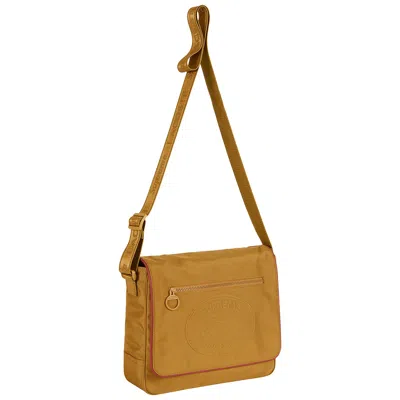 Pre-owned Supreme X Lacoste Small Messenger Bag 'gold Rust'