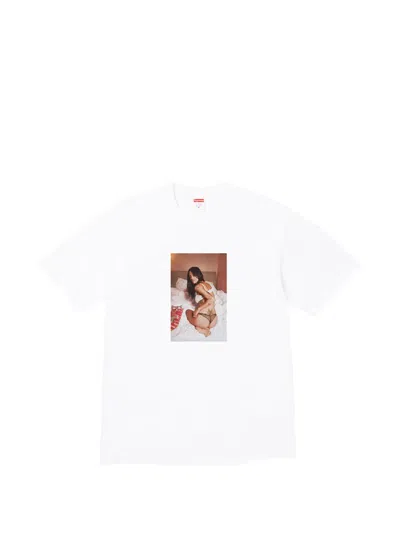 Supreme X Larry Clark Graphic-print T-shirt In White