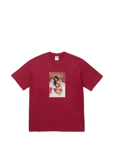 Supreme X Larry Clark Neighbors T-shirt In Red