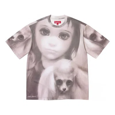 Supreme X Margaret Keane Best Friends S/s T-shirt 'multi-color'