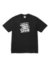 Supreme X Marithé + François Girbaud Graffiti-print T-shirt In Black