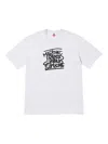 Supreme X Marithé + François Girbaud Graffiti-print T-shirt In Gray
