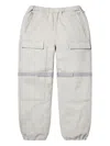 Supreme X Marithé+françois Girbaud Shuttle Tape Sweatpants In Gray