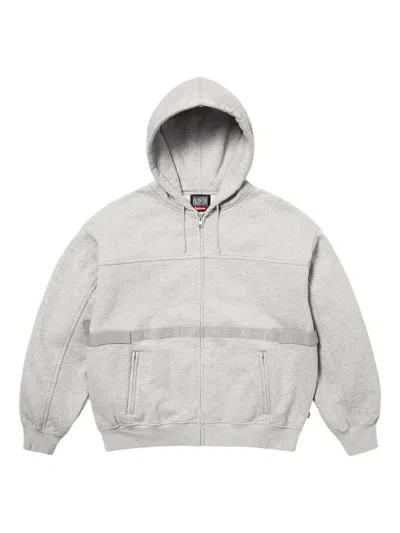 Supreme X Marithé+françois Girbaud Zip-up Hoodie In Gray