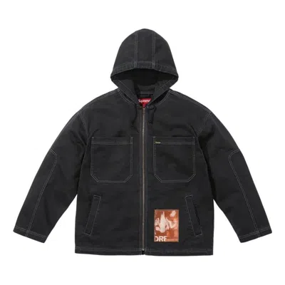 Supreme X Mark Leckey Dream English Kid Hooded Jacket 'black'
