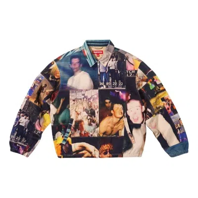 Supreme X Mark Leckey Hardcore Patchwork Harrington Jacket 'multi-color'