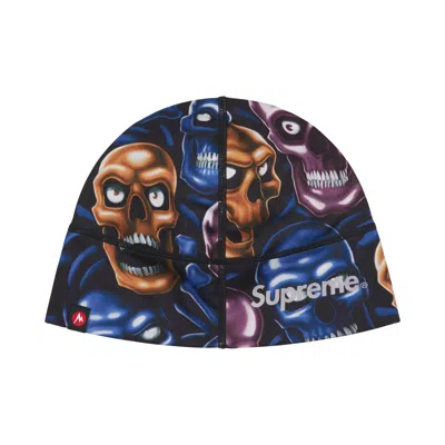 Pre-owned Supreme X Marmot Base Layer Beanie 'skull Pile' | Green | Men's Size Onesize