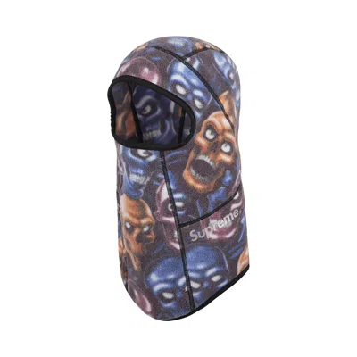 Pre-owned Supreme X Marmot Fleece Balaclava 'skull Pile' | Grey | Men's Size Onesize In Gray