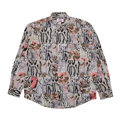 Pre-owned Supreme X Martine Rose Patchwork Shirt 'multicolor' In Multi-color