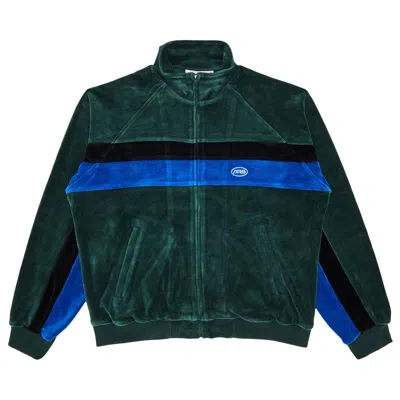 Pre-owned Supreme X Martine Rose Velour Track Jacket 'green'